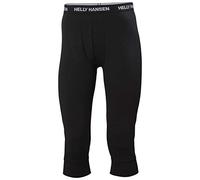 Helly Hansen Pantalon première couche Lifa Merino Midweight 49367 3/4 Noir XL Homme