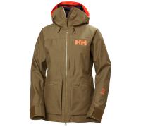 Helly Hansen - Powderqueen 3.0 Jacket - Veste ski femme Sepia - XS