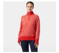 Helly Hansen Pull En Laine Islandaise Femme Arctic Ocean Rouge L