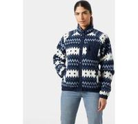 HELLY HANSEN W Imperial Printed Pile Snap - Femme - Bleu - taille XS- modèle 2026