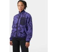 Helly Hansen Pullover Snap En Polaire Imprimée Femme Imperial Violet L