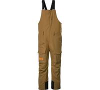 Helly-Hansen - Salopette de ski en PrimaLoft® - Sogn Bib Cargo Pant Sepia - Taille L - Marron Marron L