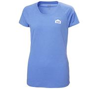 Helly Hansen Shirt Nord Graphic Drop, 620 Skagen Blue Melange, M Femme