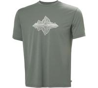 HELLY HANSEN Skog Graphic T-shirt - Homme - Vert - taille S- modèle 2025