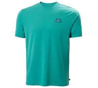 Helly Hansen - Skog Graphic T-Shirt - T-shirt - S - dark mint