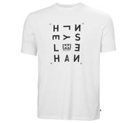 Helly Hansen T-shirt Skog Recyclé Graphique Blanc Homme