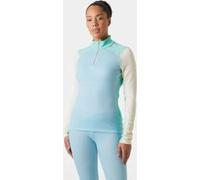 Helly Hansen Sous-pull Col Zippé Femme Lifa Merino Bleu L