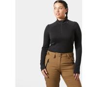 Helly Hansen Sous-pull Col Zippé Femme Lifa Merino Noir M