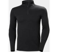 Helly Hansen Sous-vêtement technique Lifa Merino Midweight 1/2 Zip Homme Noir L
