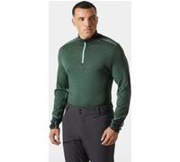 Helly Hansen Sous-pull Col Zippé Homme Lifa Merino Midweight Vert S
