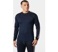 Helly Hansen Sous-pull De Ski Homme HH Lifa Stripe Crew Bleu marine 2XL