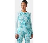 Helly Hansen Lifa Merino Midweight Long Sleeve Base Layer Bleu L Femme