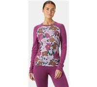 Helly Hansen Sous-pull Femme Midweight Lifa Merino Graphic Rose XL