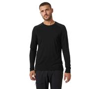 Helly Hansen T-shirt manches longues Durawool Crew LS Homme Noir Taille S