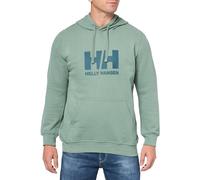Helly Hansen Sweat à Capuche avec Logo HH Shirt, Vert Cactus, L Homme