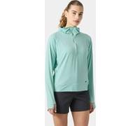 Helly Hansen Sweat À Capuche Et Demi-zip Femme Shine Solen Vert M