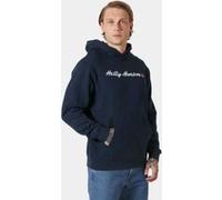 Helly Hansen Sweat À Capuche Homme Core Graphic Bleu marine 2XL