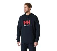 Sweatshirt à capuche Helly Hansen Logo 2.0 bleu marine rouge - L