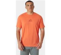 Helly Hansen T-shirt À Motif En Polyester Recyclé Femme Skog Orange M