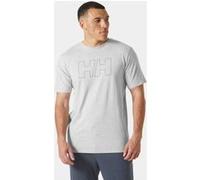 Helly Hansen Tech Logo Short Sleeve T-shirt Gris M Homme