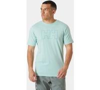 Helly Hansen Tech Logo Short Sleeve T-shirt Gris L Homme