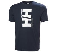 Helly Hansen T-Shirt Core Graphic pour Homme, Bleu Marine, XL