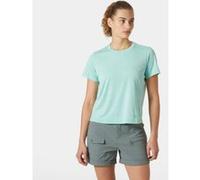 Helly Hansen Sval Short Sleeve Base Layer Vert XS Femme