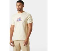 Helly Hansen T-shirt Graphique Homme Massif Beige 2XL