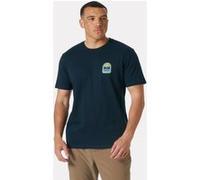Helly Hansen Massif Graphic Hommes T-shirt S Bleu foncé