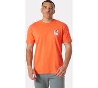 Helly Hansen Massif Graphic Hommes T-shirt M Orange
