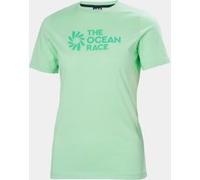 Helly Hansen T-shirt Pour Femme The Ocean Race Vert S