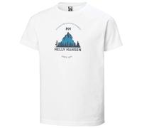 Helly Hansen T-Shirt Unisexe Jr HH Graphic 2.0, Blanc, 14, Blanc, 14 Ans