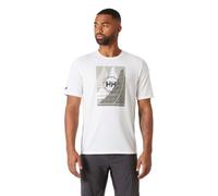 T-shirt Blanc Pour Hommes Helly Hansen Hp Race Graphic 34419-2 XL