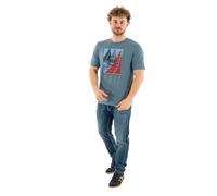 Helly Hansen Tee Shirt HP Race Graphic 601 Washed Navy XL