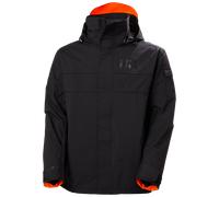 Veste à capuche Helly Hansen ULLR D Shell RECCO Ski Free noir intense orange - L