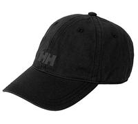 Helly Hansen Unisexe Casquette avec logo, Noir, STD