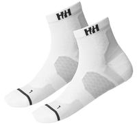 Helly Hansen Unisexe Chaussette de trail 2Pk, Blanc, 45-47