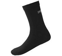 Helly Hansen Unisexe Chaussettes En Coton Everyday 3PK, 36-38, Noir