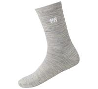 Helly Hansen Unisexe Everyday Wool Sock 2Pk 42-44 GRIS MÉLANGE