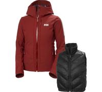 Helly-Hansen - Veste de protection 3 en 1 - W Avanti 3In1 Softshell Jkt Mars Red pour Femme en Softshell - Taille M - Rouge Rouge M