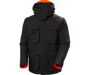 Helly-Hansen - Veste de ski imperméable et isolante en Primaloft® Black Eco - ULLR D Heritage Long Jacket Black - Taille S - Noir Noir S