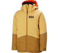 Helly-Hansen - Veste de ski imperméable et isolante en Primaloft® - Jr Stellar Jacket Sand - Taille Enfant 12 ans - Marron Marron 12 ans