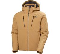 Helly-Hansen - Veste de ski imperméable, respirante et isolante en Primaloft® - Alpha 4.0 Jacket Elmwood - Taille L - Marron Marron L