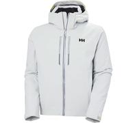 Helly-Hansen - Veste de ski isolante, imperméable et respirante - Alpha Lifaloft Jacket Grey Fog - Taille M - Gris Gris M