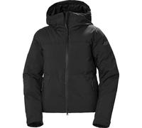 Helly-Hansen - Veste de ski isolée et imperméable - W Nora Short Puffy Jacket Black pour Femme - Taille S - Noir Noir S