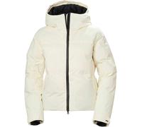 Helly-Hansen - Veste de ski isolée et imperméable - W Nora Short Puffy Jacket Snow pour Femme - Taille L - Beige Beige L