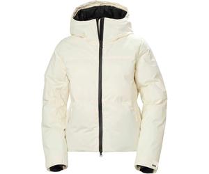 Helly-Hansen - Veste de ski isolée et imperméable - W Nora Short Puffy Jacket Snow pour Femme - Taille M - Beige Beige M