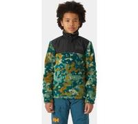 Helly Hansen - Jr Champ 1/2 Zip Midlayer - Polaire enfant Dark Creek Splash Camo AOP - Taille de l'enfant 176 cm