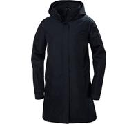 Helly Hansen Femme Manteau Imperméable Long Aden, Bleu Marine, XL