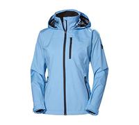 Helly Hansen W Crew Hooded Jacket Bright Blue Womens XL